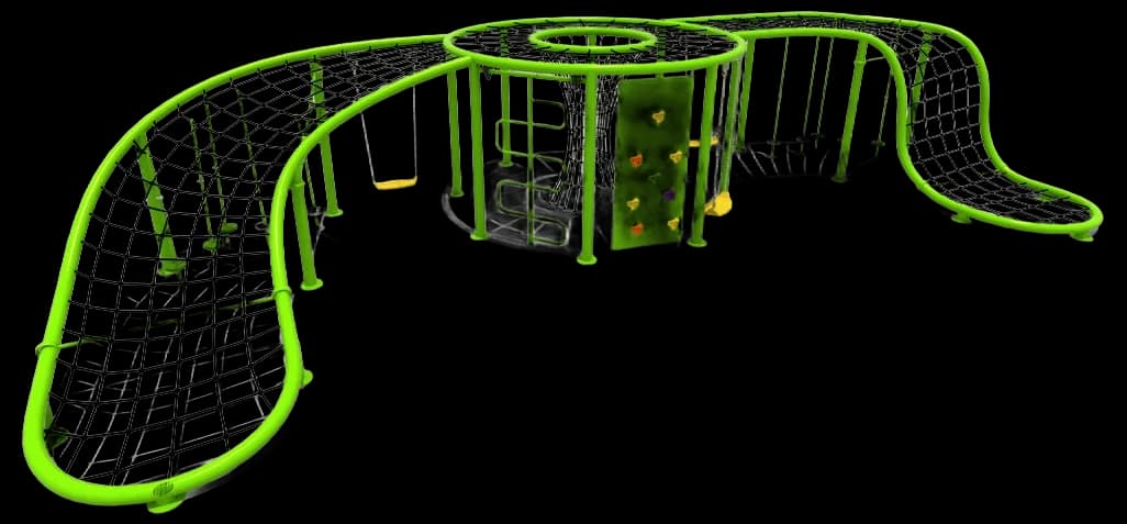 climbing net | Backyard for kids, Playground, Kids playing