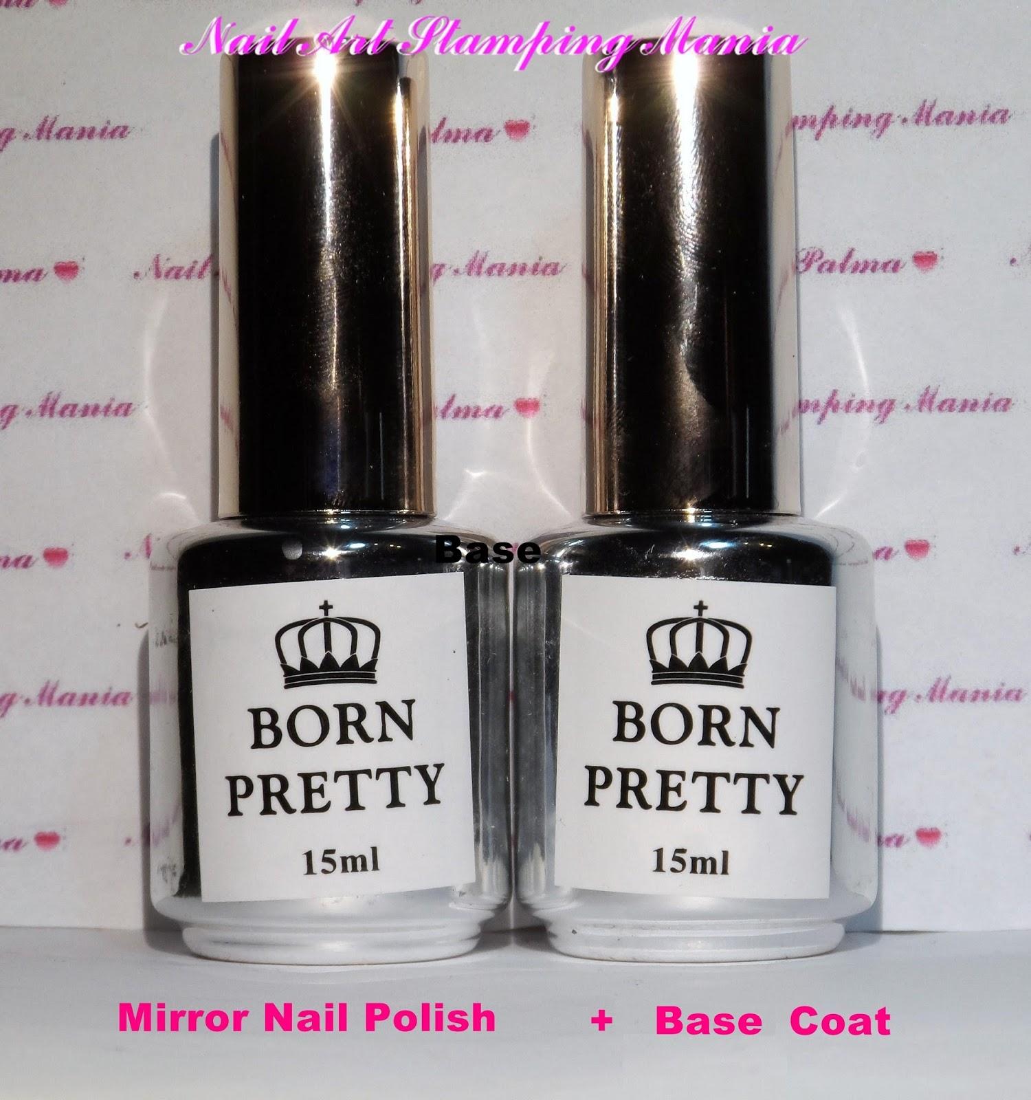 Nail Art Stamping Mania: Mirror Nail Polish From Born Pretty Store ...