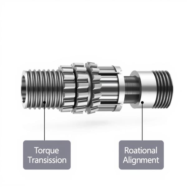 Timken Precision Splined Drive Shaft