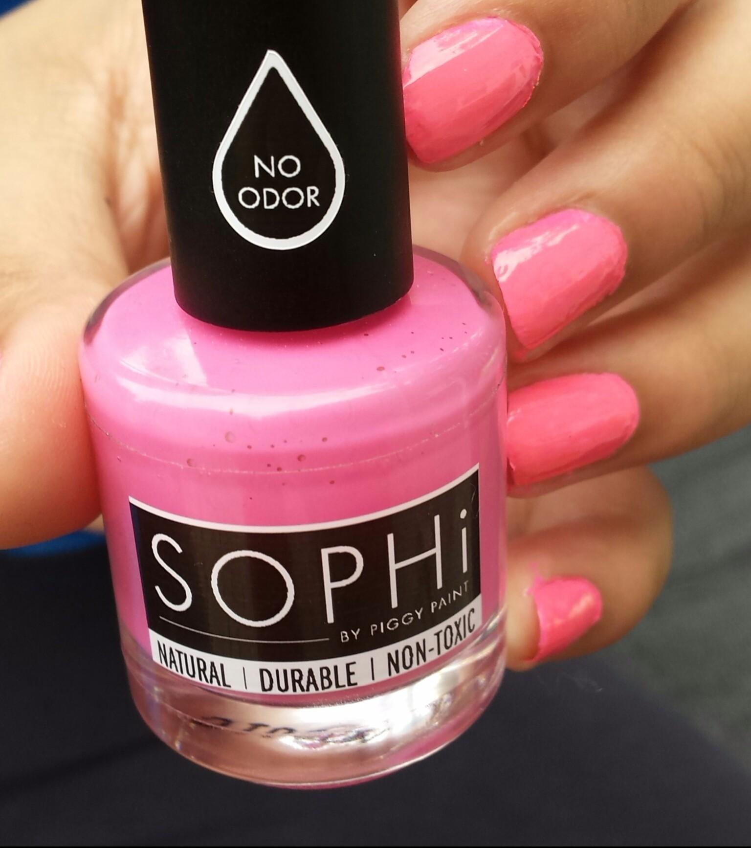 SOPHi By Piggy Paint No Odor Eco-Friendly Nail Polish #Review #Giveaway ...