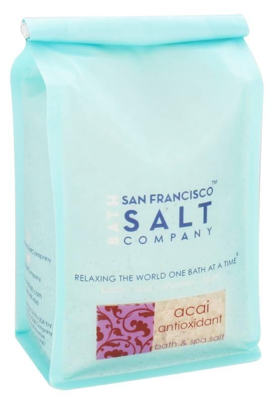 San Francisco Salt Company Bath Salts Acai Antioxidant 2 lb