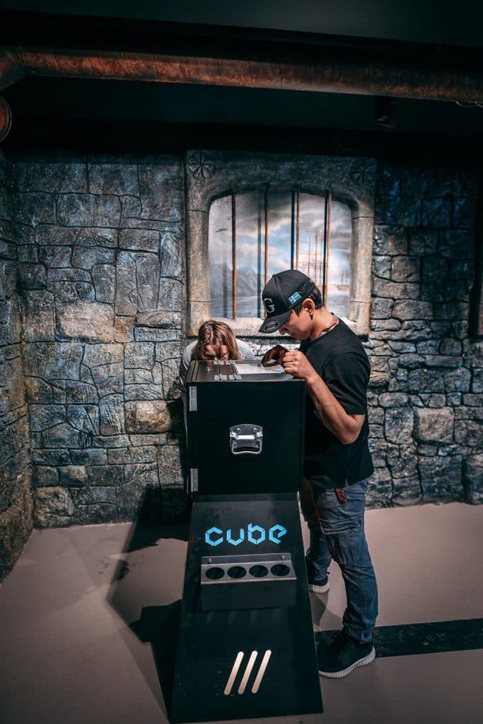 Cube puzzle boxes, with 5X the revenue of an escape room!