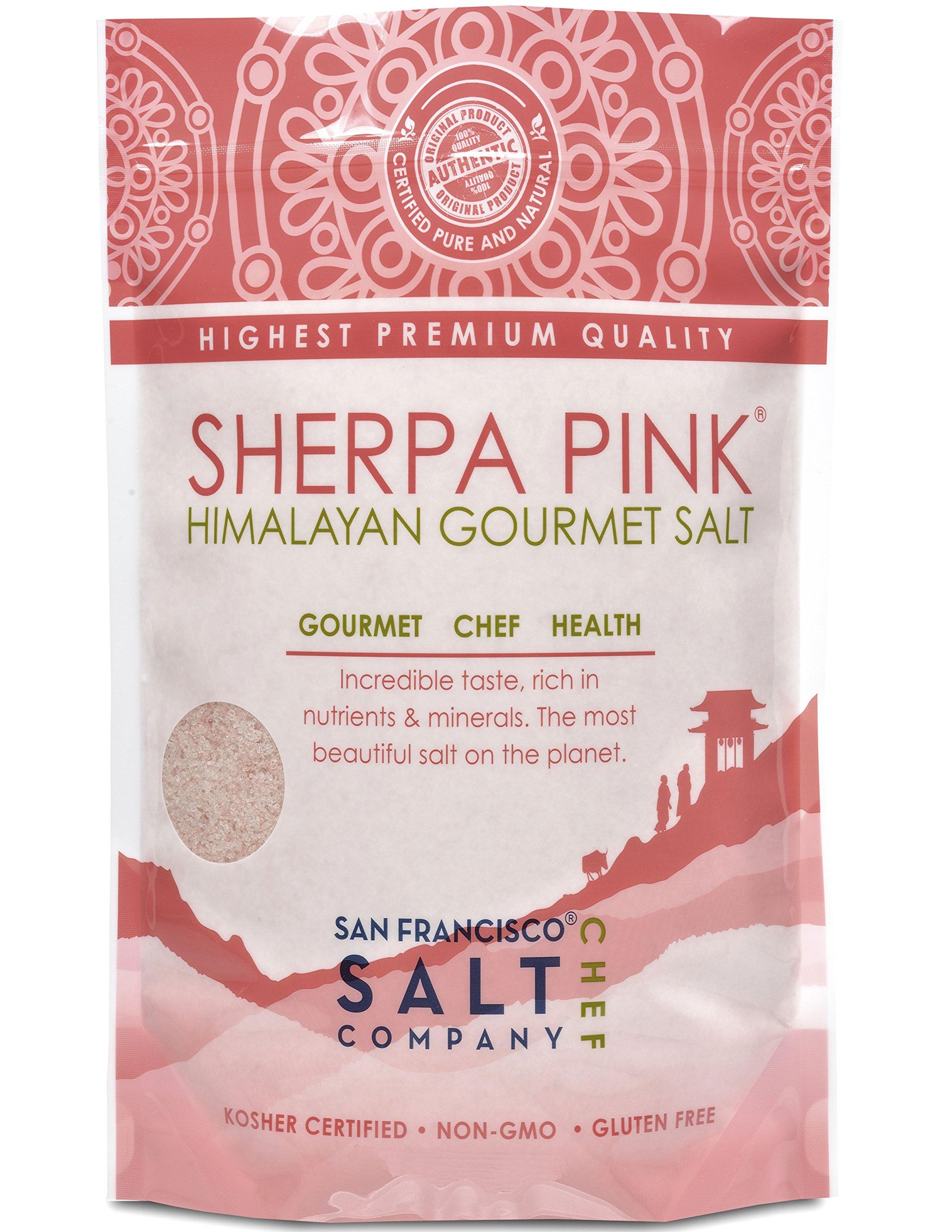 Sherpa Pink Gourmet Himalayan Salt 2lbs Extra-Fine Grain. Incredible ...