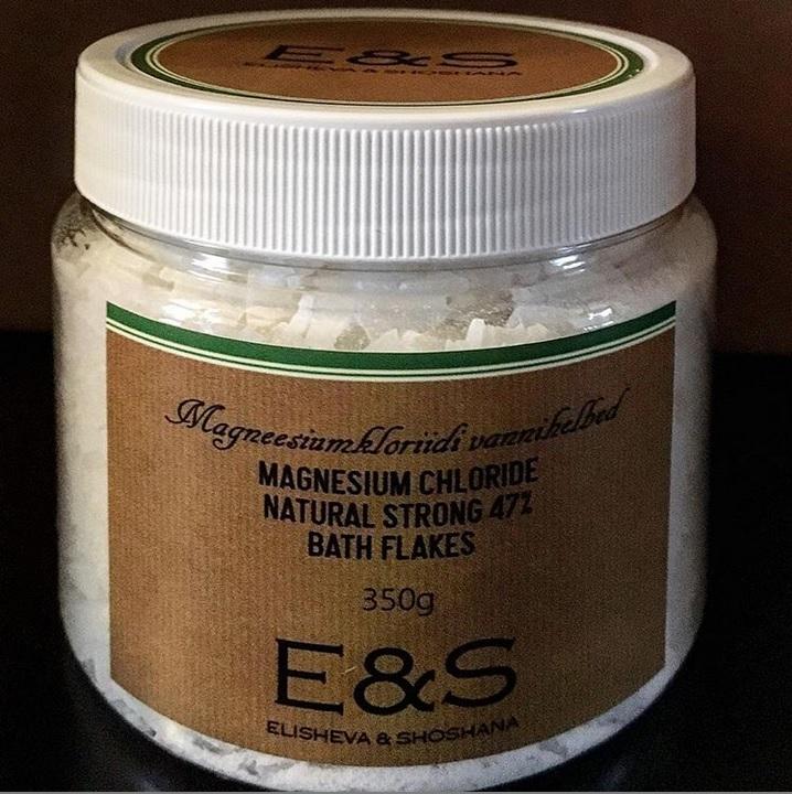 Magnesium Chloride Bath Flakes Natural STRONG 47%