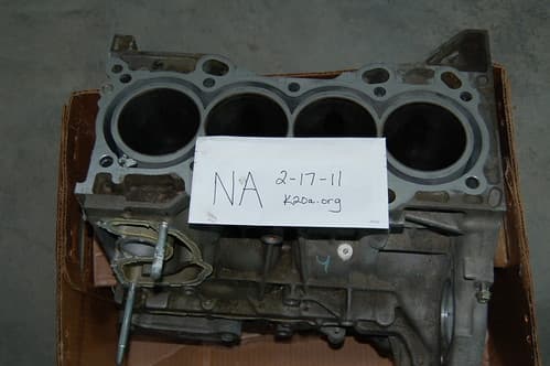 TSX K24A2 bare block & K24A4 short block | Honda / Acura K20a K24a ...