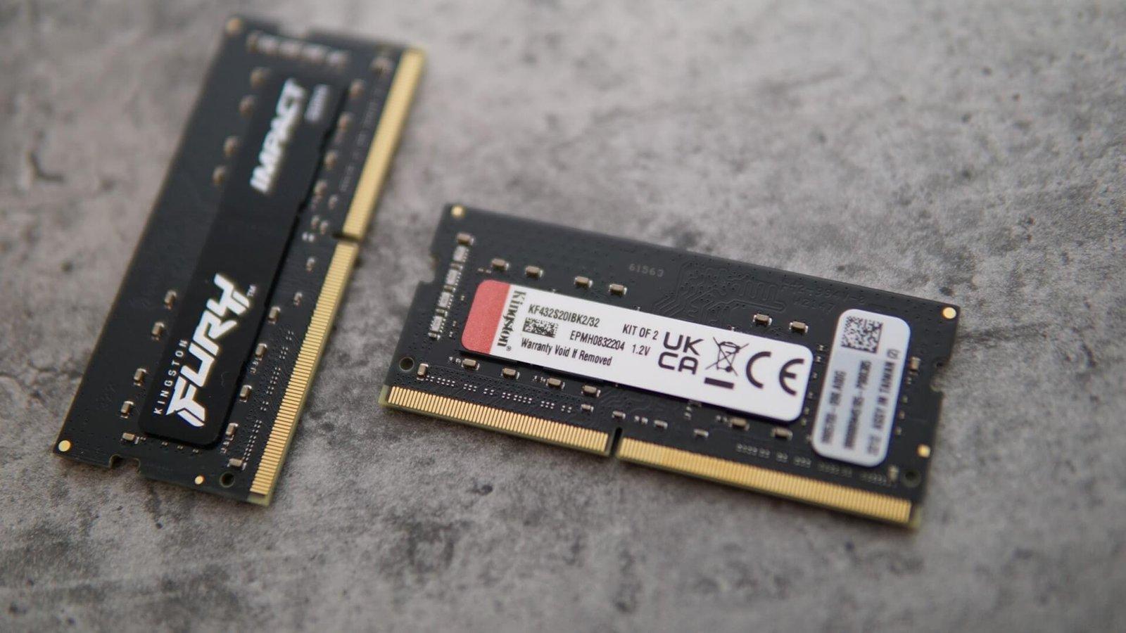 Review: 32GB Kingston Fury Impact DDR4 SODIMM 3200MHz Memory (16GB x 2 ...