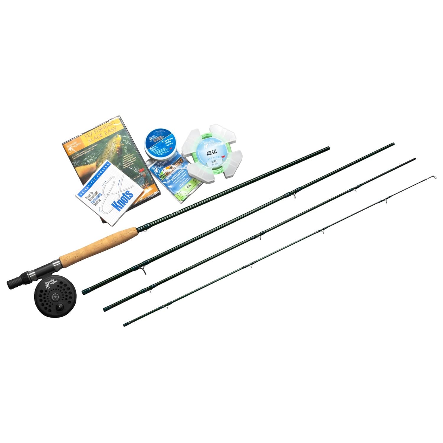 Scientific Anglers Fly Fishing Made Easy Fly Fishing Kit - 4-Piece, 9 ...