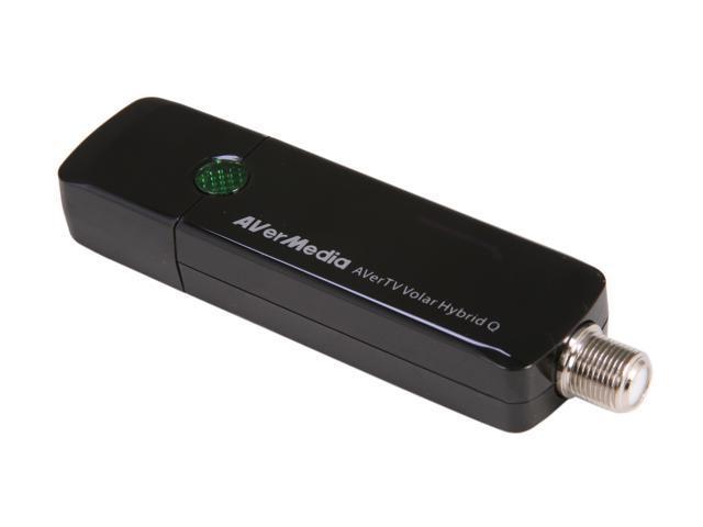 AVerMedia AVerTV Volar Hybrid Q, USB TV Tuner Supports Windows ...