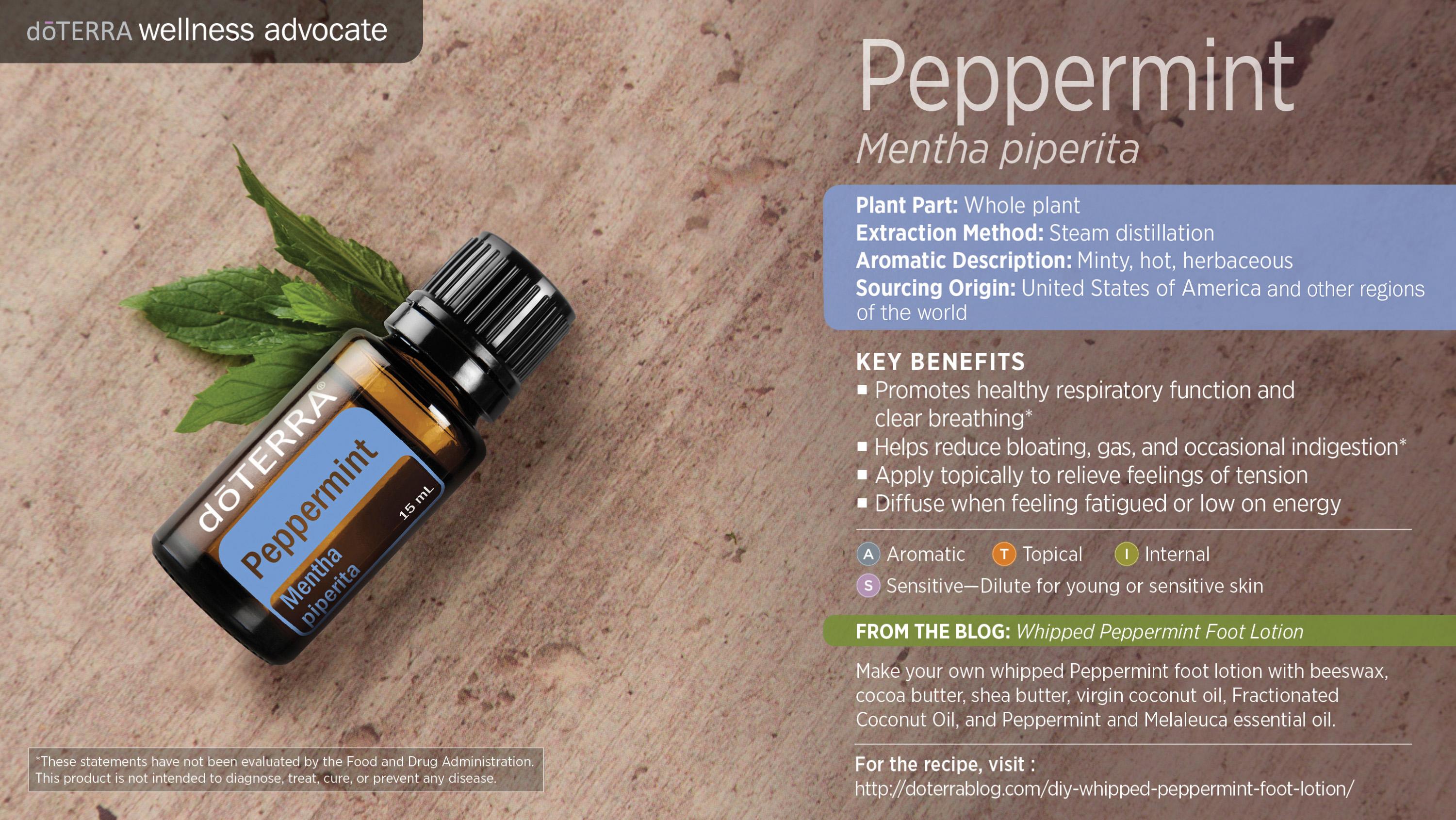 Peppermint Oil | dōTERRA Essential Oils