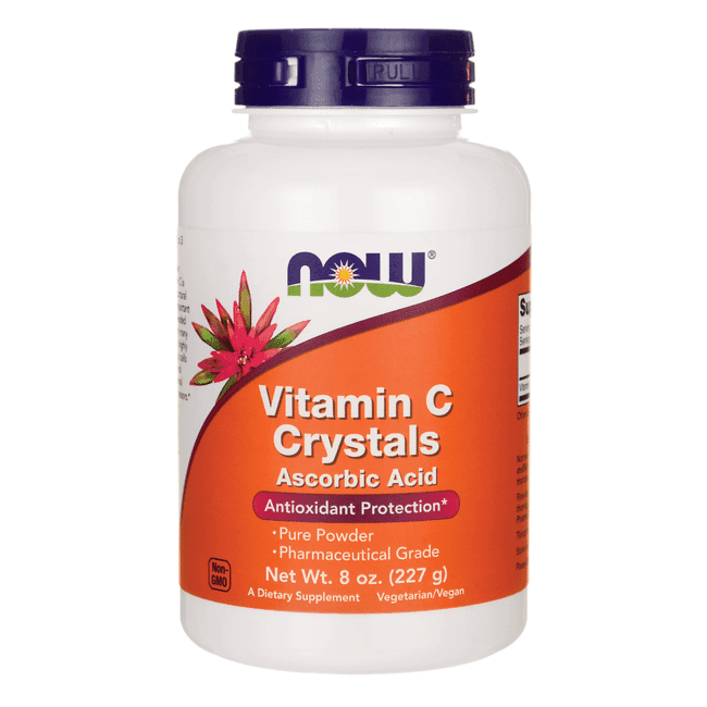 NOW Foods Vitamin C Crystals 8 oz (227 grams) Pwdr - Swanson Health Products