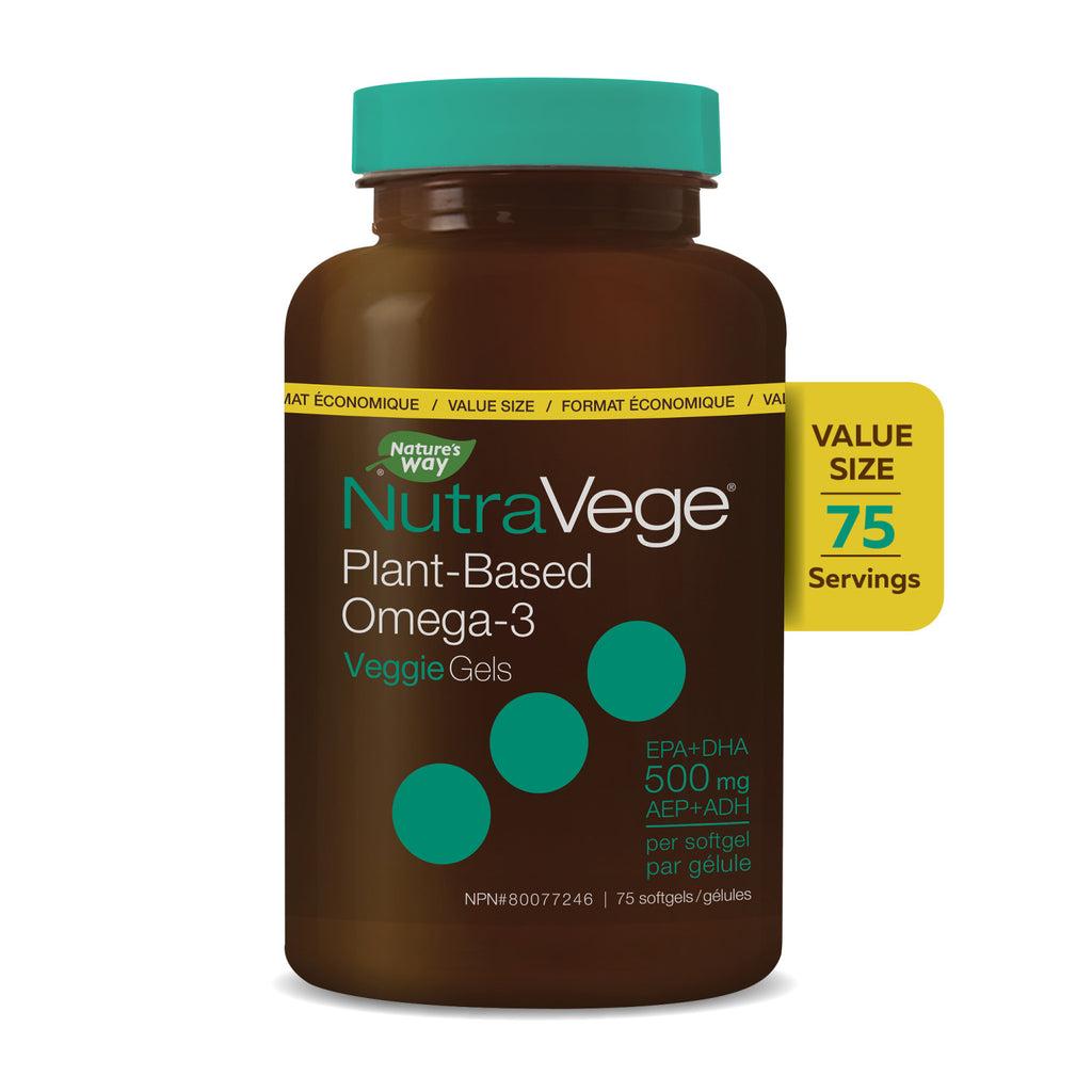 Ascenta NutraVege Omega-3 Plant 500ml Vegan Supplement