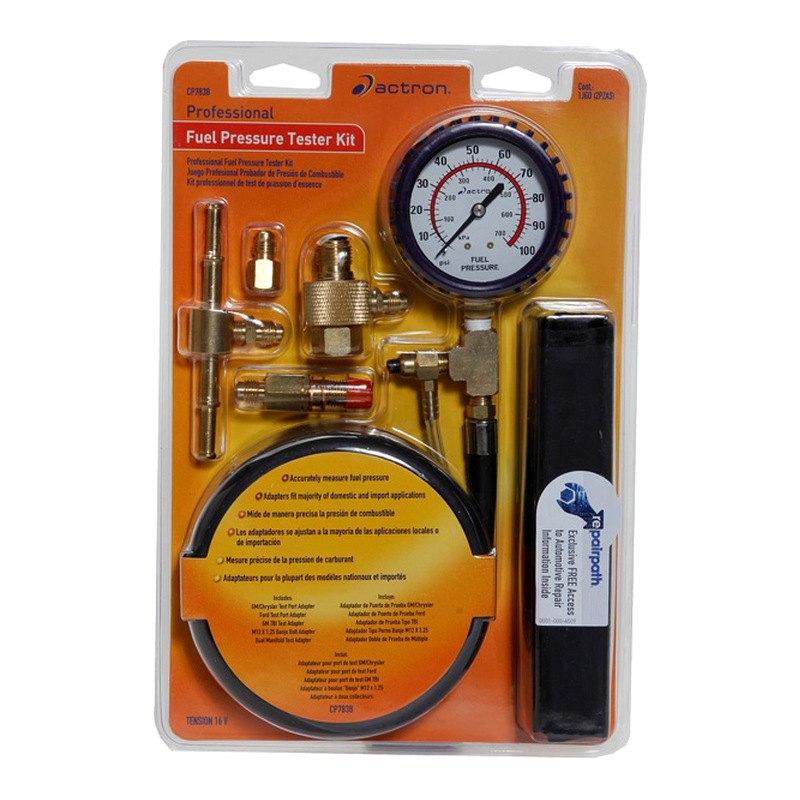 Actron® CP7838 - Professional Fuel Pressure Tester Kit