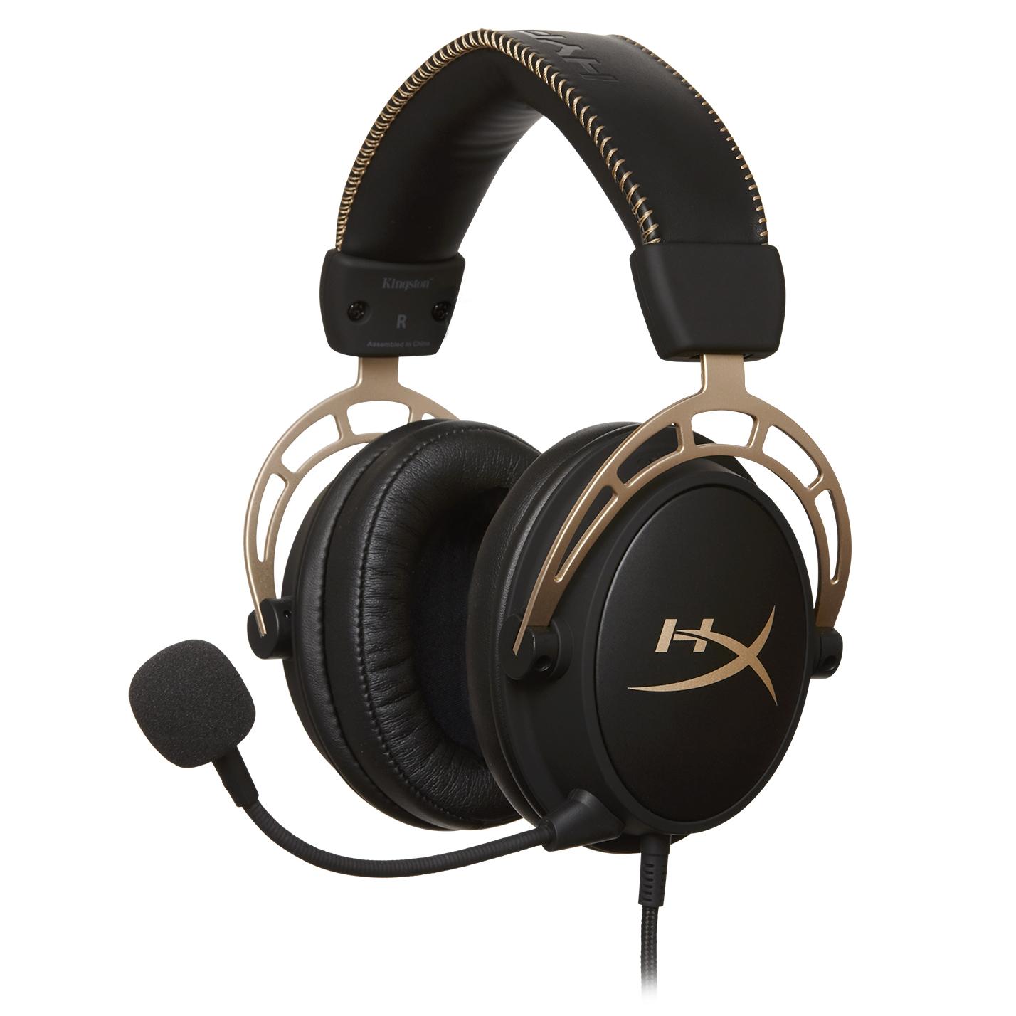 HyperX Debuts Cloud Alpha Gold Edition Gaming Headset - Legit Reviews