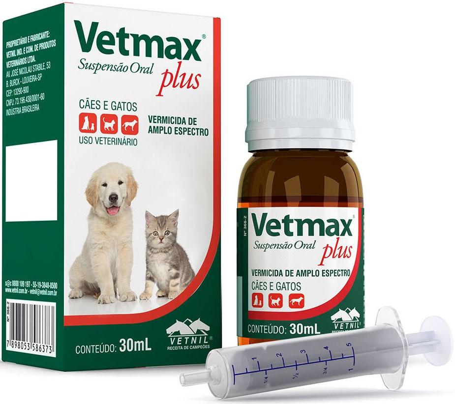 Vetmax Plus Suspensão 30ml, Nutrivet - Pet Shop em João Pessoa