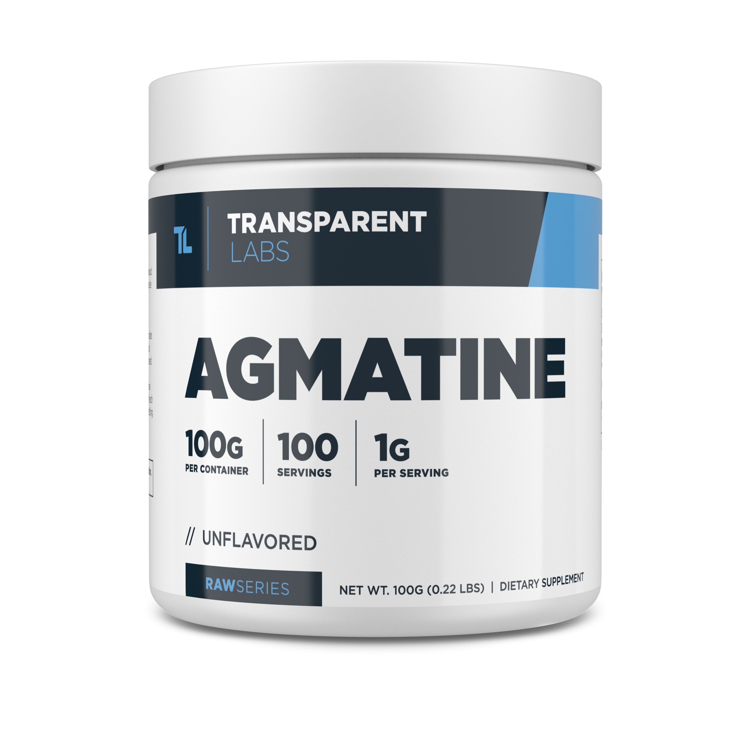 Transparent Labs RawSeries Agmatine Dietary Supplement