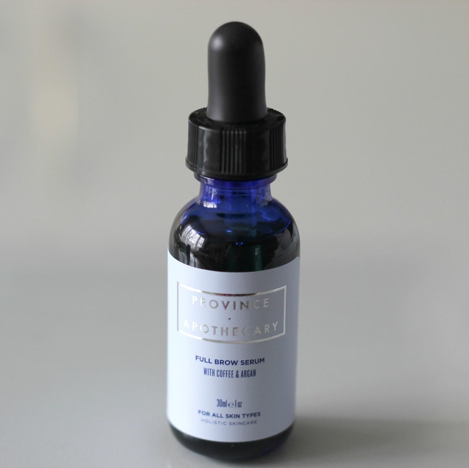 Province Apothecary Full Brow Serum and Organic Skincare | Review ...