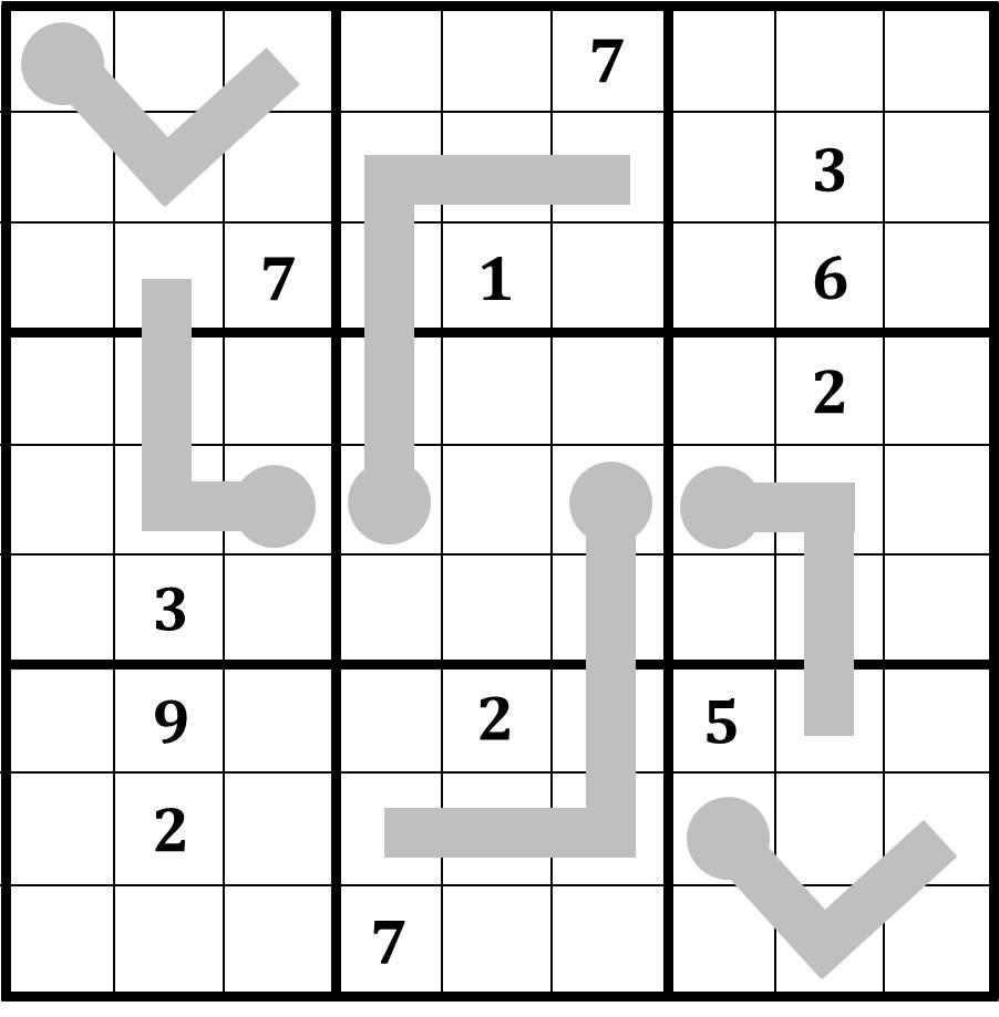 Puzzle#20: Thermo Sudoku