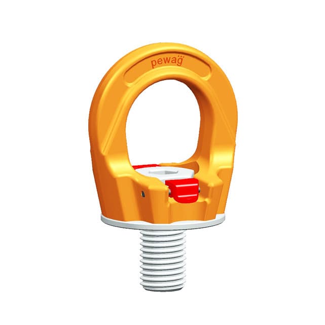 Full Thread Orange Pewag PLGW Swivel Eye Bolt - Load Ring, Size: M8 To ...