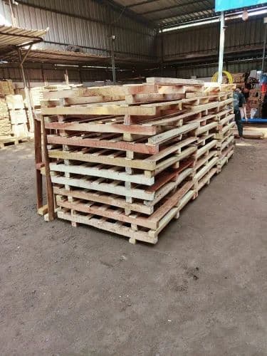 Industrial Hardwood Pallet, 1000 x 1200 x 156 mm at Rs 850/piece in ...