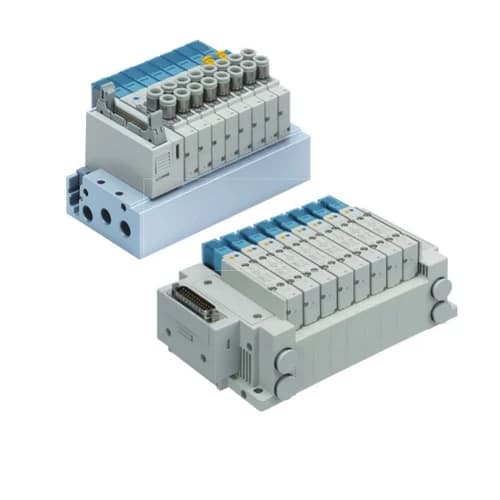 SMC SY3000 Plug In Type 5 Port Solenoid Valve at best price in Noida