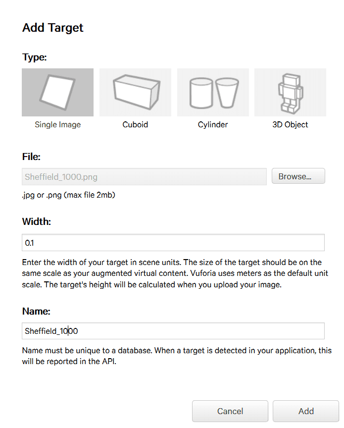 How to use custom markers with Vuforia - Augmented Reality & Architecture