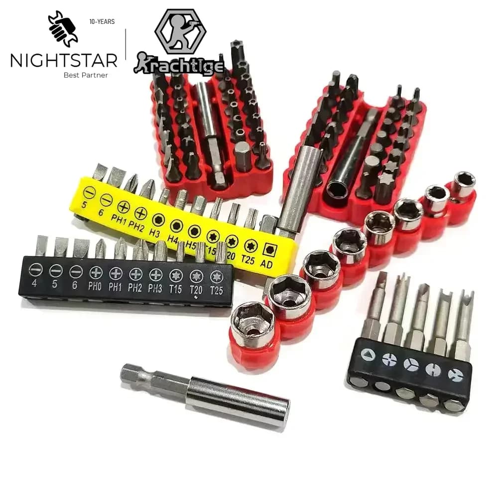 2/5/8/10/12/33Pcs Screwdriver Tamper Proof Security Bits 60mm Magnetic ...
