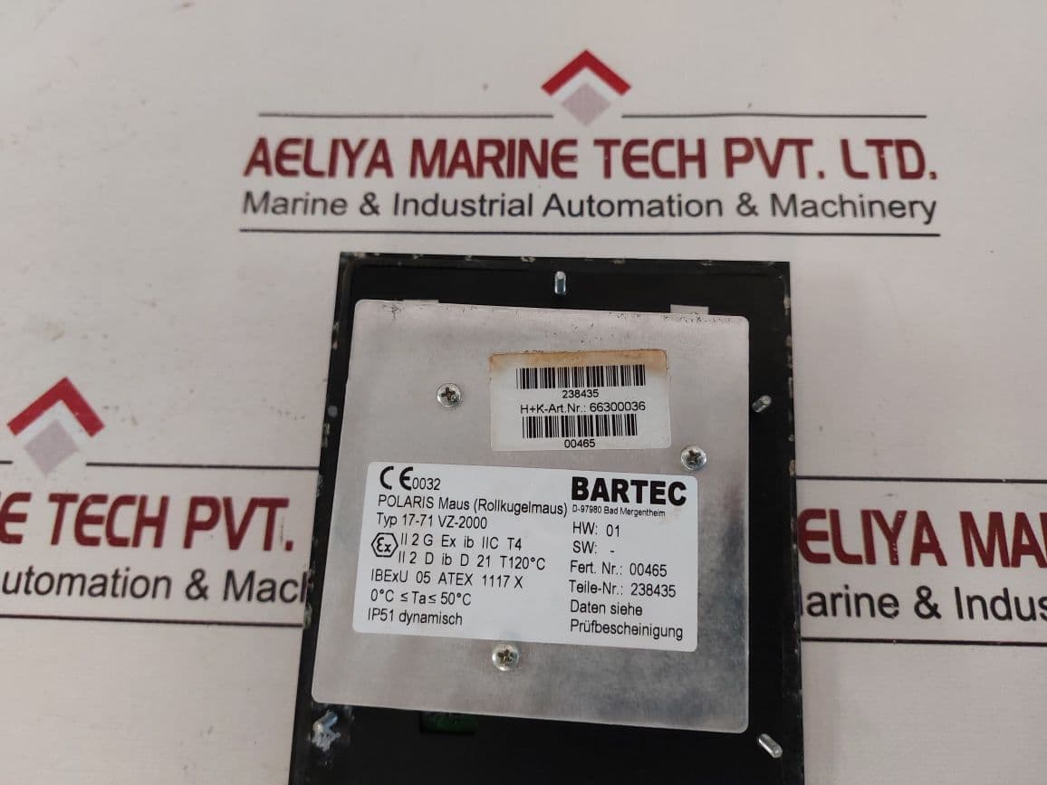 Bartec Polaris Purge Control Unit