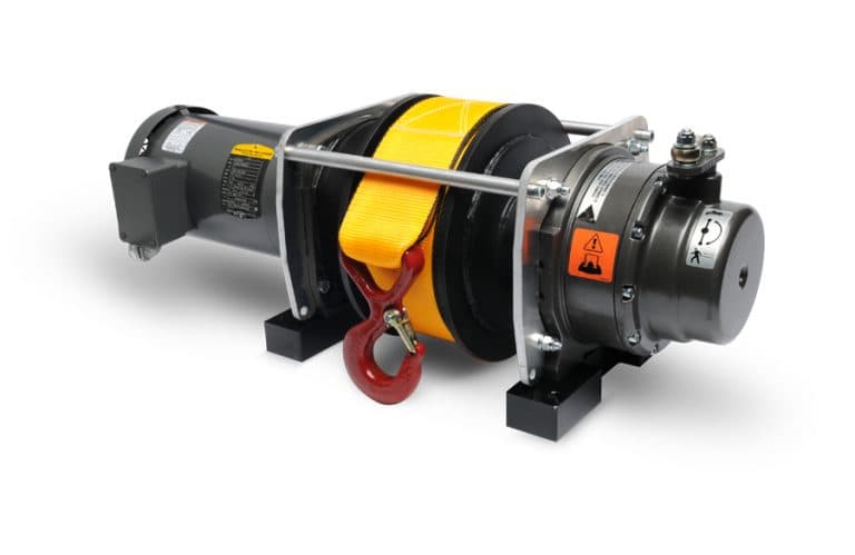 Columbia Strap Winch Positions Micro-Houses - Allied Power Products, Inc.