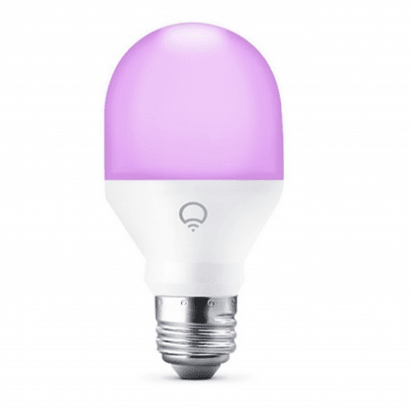 LIFX Mini Multicolour 800 Lumens Wi-Fi Smart LED Light Bulb (A60 E27 ...