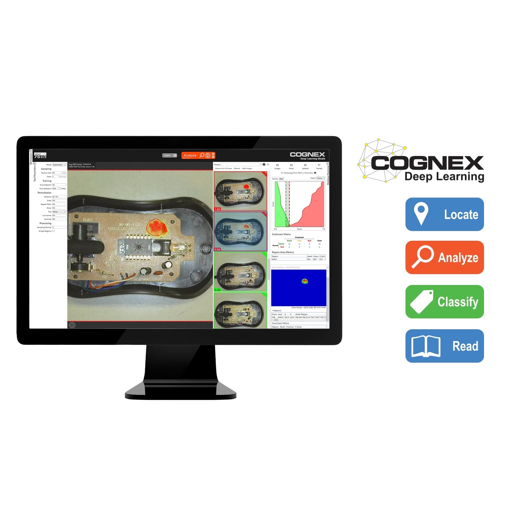 【COGNEX VISIONPRO DEEP LEARNING】は、ファクトリオートメーション（FA、工場自動化）用に設計された初のディープ ...