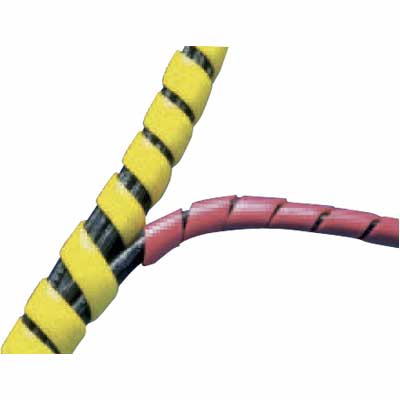 Panduit - T25F-C - Spiral Wrap, .25" (6.3mm) x 100', Poly, Natural, T ...