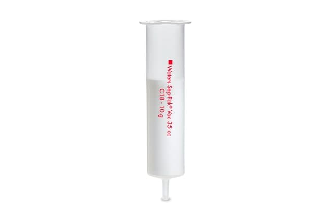 Waters Corp Sep-Pak C18 35 cc Vac Cartridge, 10 g Sorbent per Cartridge ...