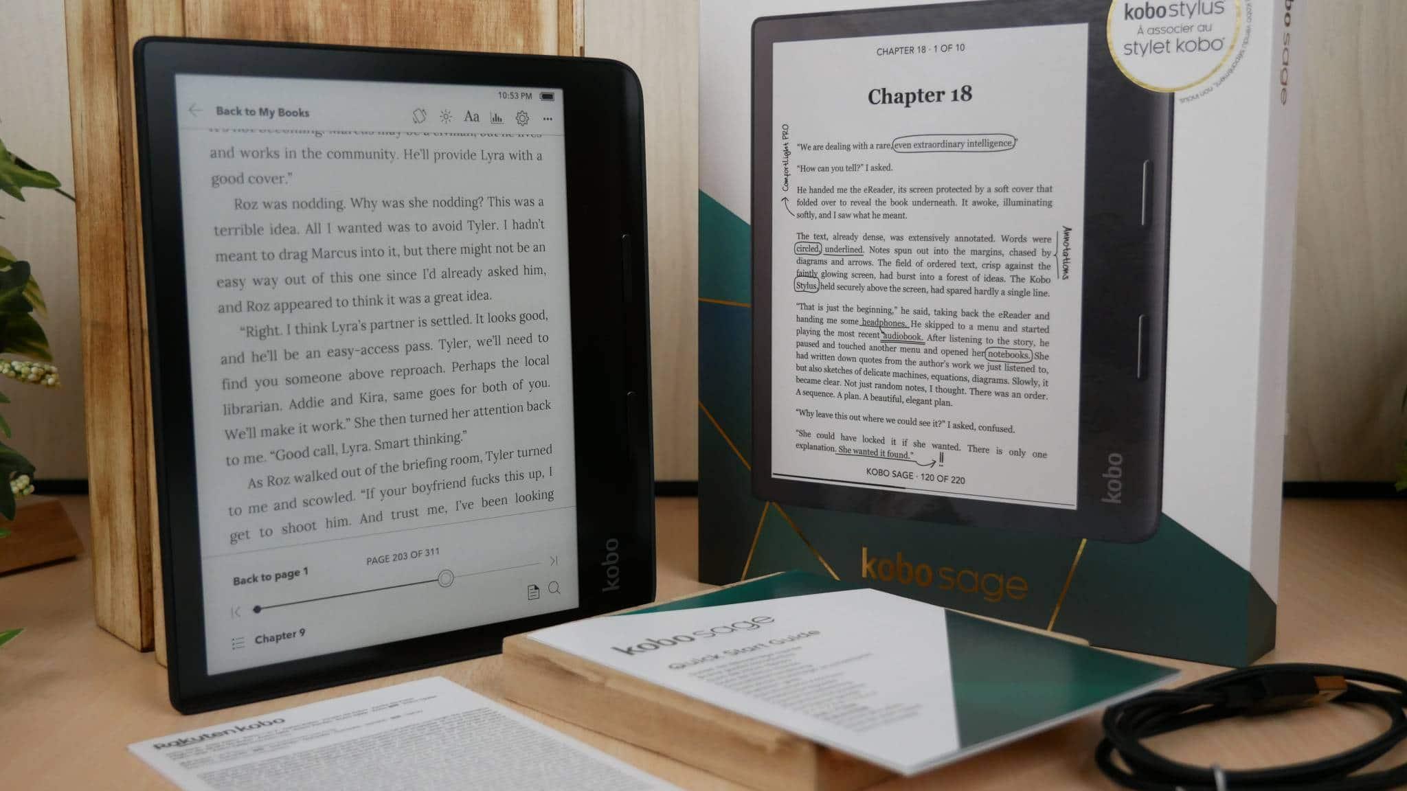 First Look at the Kobo Sage e-reader - Good e-Reader