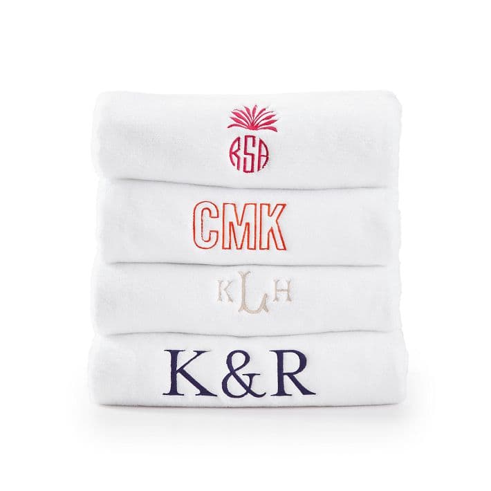 Turkish Hydro Cotton Personalized Bath Towel | Mark and Graham