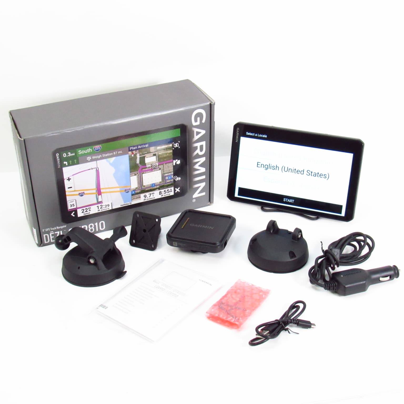 Garmin dezl OTR810 MT-S GPS 8'' Truck Navigation System