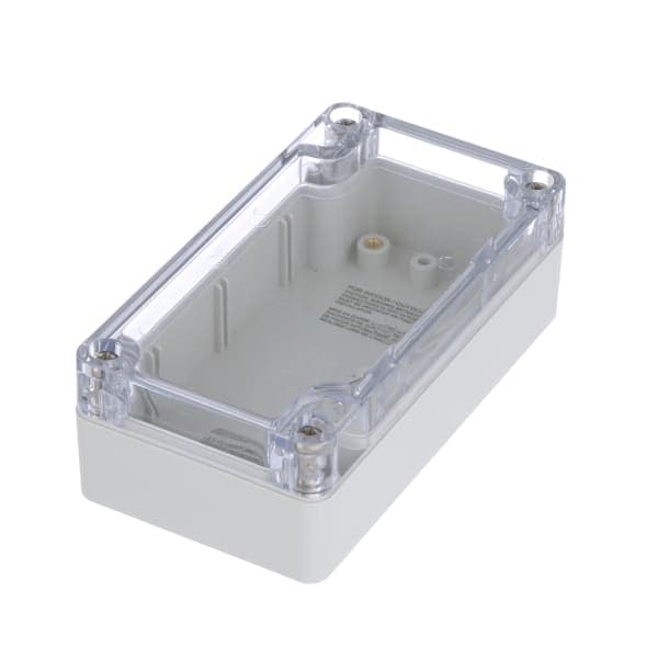Hammond Manufacturing - 1554C2GYCL - Enclosure, Wallmount,Polycarbonate ...