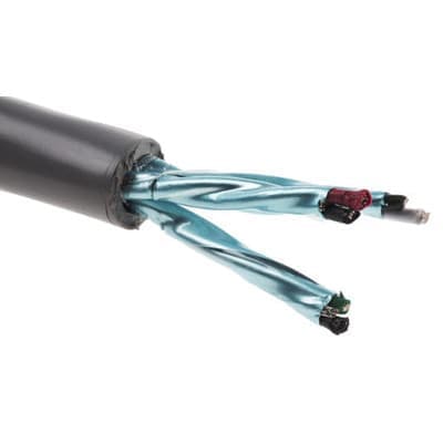 Alpha Wire - 6010C SL005 - Multiconductor Cable,3Pr,22 AWG,Stranded ...