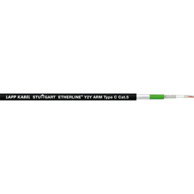 Lapp Group - 2170496 - ETHERLINE Cat.5 Ethernet Armored Cable, 22Awg ...
