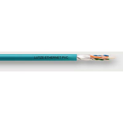 LUTZE Inc. - A1040001 - Cat6 Industrial Ethernet; 4pair 23AWG; Teal PVC ...