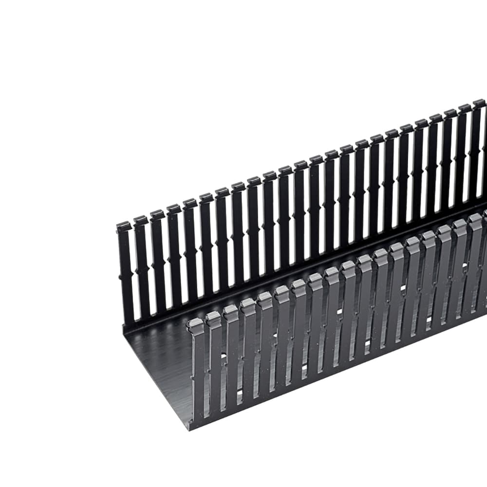 Panduit F2X2BL6 Panduct type F narrow slot wiring duct, 2 W x 2 H, 6 ...