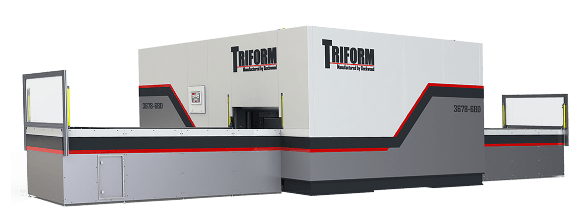Beckwood Triform Sheet Hydroforming Press