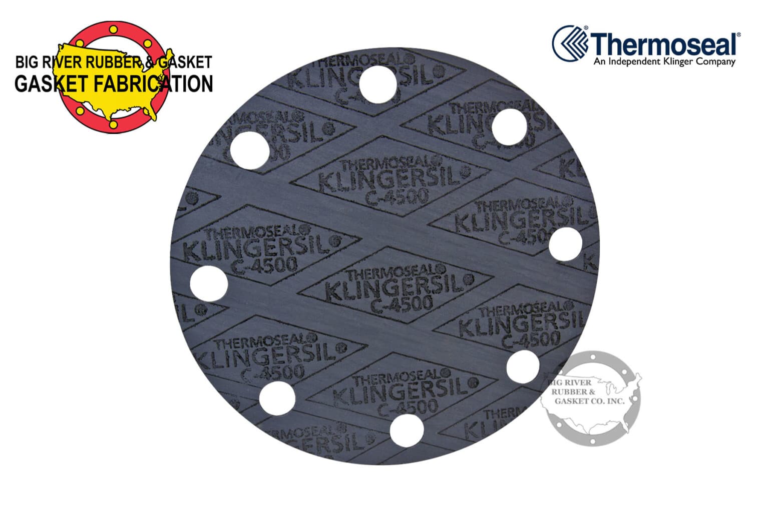 Thermoseal® Klingersil® C-4500 Gasket 1/8″ Thick | Big River Rubber ...