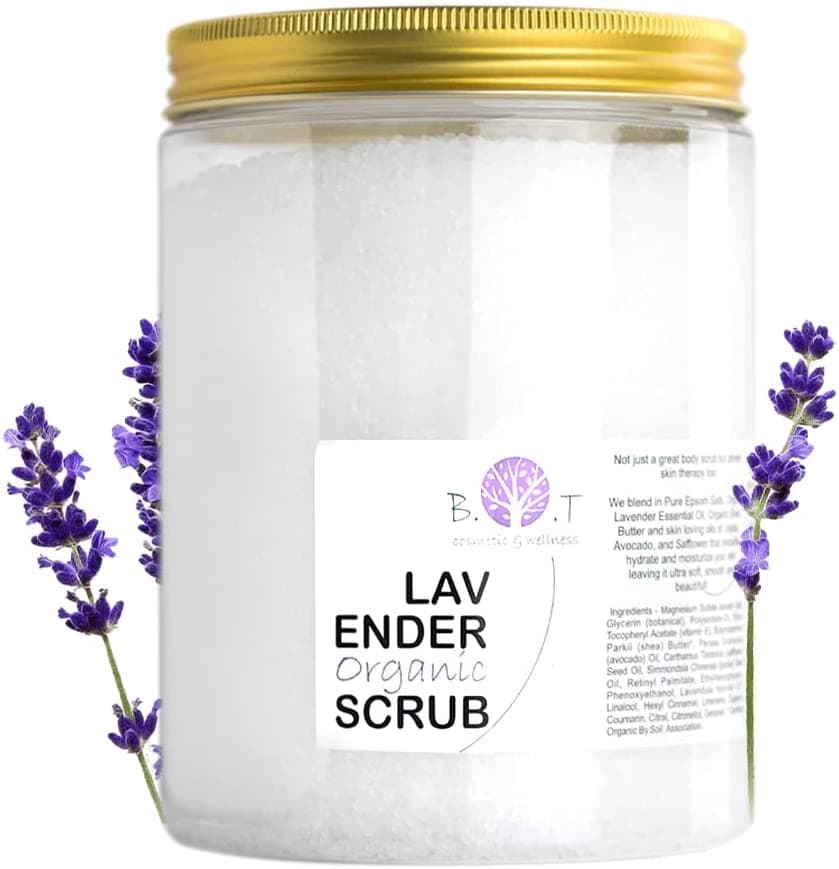 Lavender salt scrub 1 kg | Botanical Organic Therapy