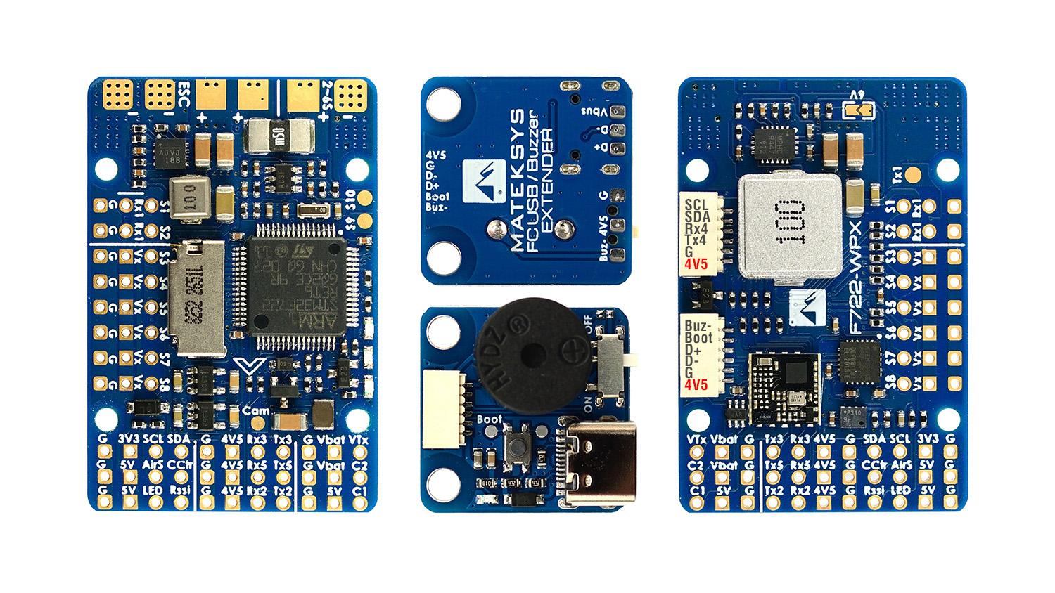 MATEK F722-WPX FLIGHT CONTROLLER – Boulder MultiRotor LLC