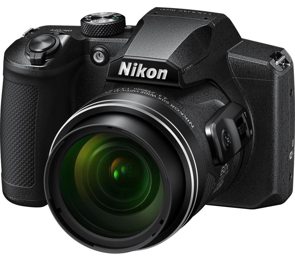 NIKON COOLPIX B600 Bridge Camera - Black Fast Delivery | Currysie