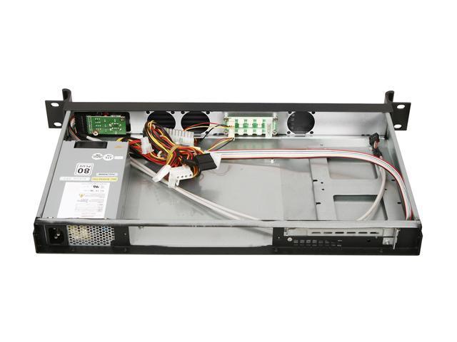 Open Box: iStarUSA D-118V2-ITX-22FX8 Black 1U Rackmount Compact mini ...