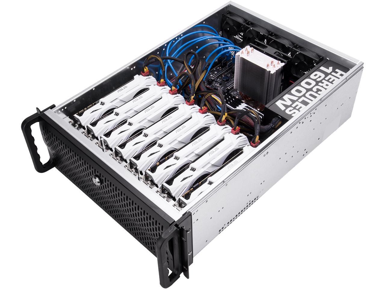 Rosewill RSV-L4000C - 4U Rackmount Server Case / Chassis for AI ...