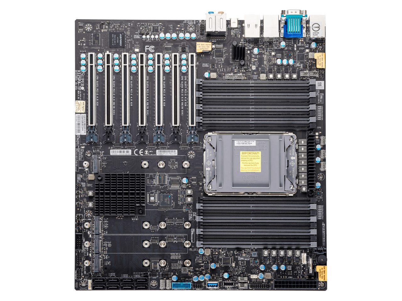 SUPERMICRO MBD-X12SPA-TF-B Extended ATX Server Motherboard - Newegg.com