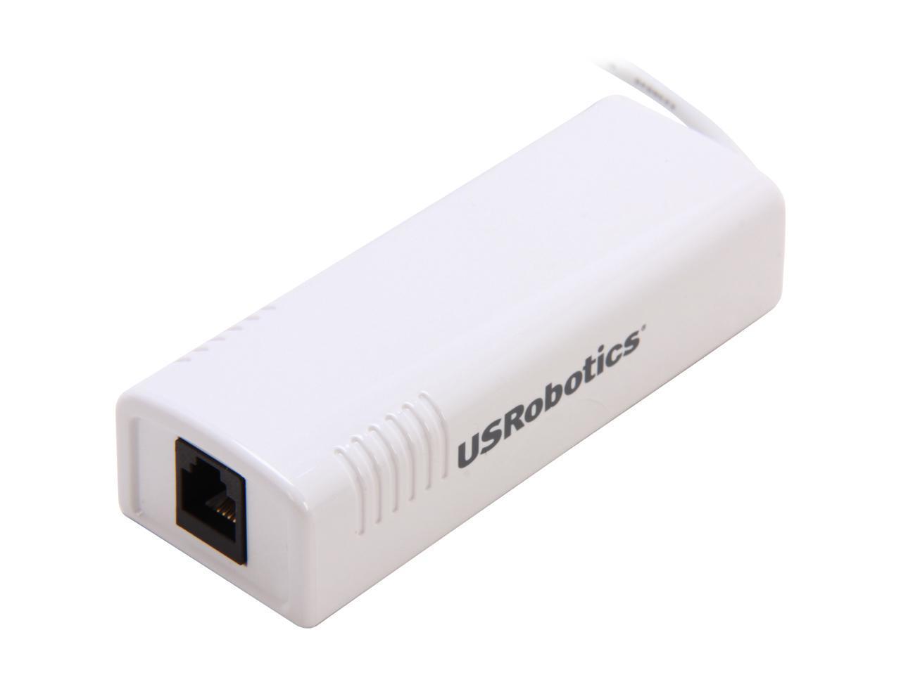 USRobotics Dial Up Modem USR5637 High-performance V.92 56Kbps USB ...