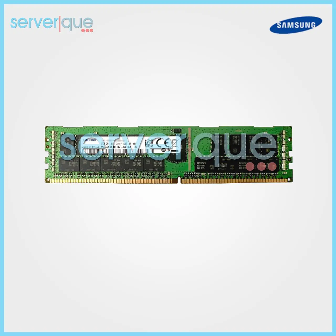 Refurbished: M393A4K40CB2-CTD Samsung 32GB PC4-21300 DDR4-2666MHz Dual ...